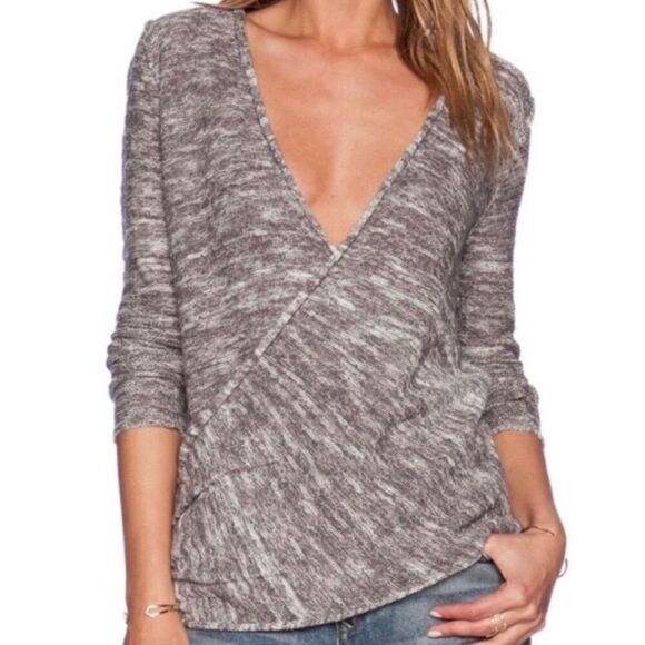 Free People Gotham Feux Wrap Long Sleeve Medium - Picture 1 of 6